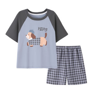 MiiOW | Cotton Summer Light Weight Sleepwear Short Sleeve & Shorts Set