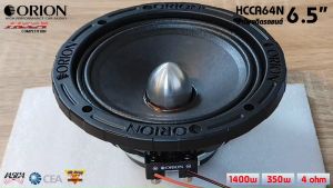 ลำโพงรถยนต์เสียงกลางนีโอไดเมียมขนาด 6.5 นิ้ว ORION HCCA64N HCCA SeriesMaxPower 1400 วัตต์ RMS 350 วัตต์ 4 โอห์ม แรง ดัง