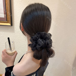 Dây Buộc Tóc Lưới Chấm Bi Dây Buộc Tóc Nữ Cao Cấp Mẫu Mới 2025 Phụ Kiện Tóc Trang Trí Đầu Dây Buộc Tóc Mạng Lưới