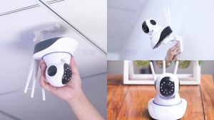 Foremost Star Hd 5MP Wireless Monitor Wireless Ip Camera CCTV 2.4G Wifi Camcorder Security Surveillance Cam Smart Auto Tracking Baby Monitor