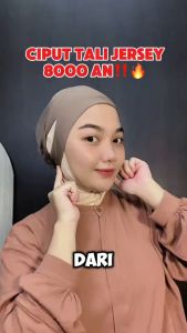 Shamira - Paket Hemat Ciput Lubang Telinga Ciput Anti Budeg Bahan Jersey Premium