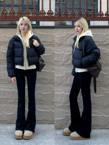 ZUKUN | Winter Warm Womens Short Black Down Coat 2025 New Style