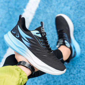 Mens Fashionable Sporty Casual Shoes Soft Bottom Anti-Slip Dad Shoes Autumn New Style Low Top Running Shoes for Teens