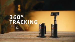 0TELESIN P02 ถ่ายภาพอัจฉริยะ Gimbal Selfie 360° Rotation Auto Face TRACKING 360°