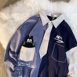 PARIROO SWEATER TOP MOTIF MISS YOU LOADING BAHAN PREMIUM FLEECE / ATASAN WANITA KOREAN KEKINIAN TERBARU