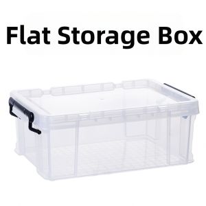 Flat Underbed Storage Box High Transparency