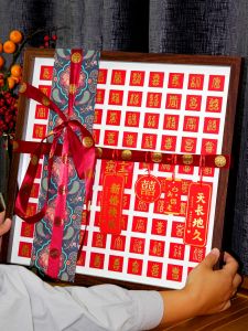 Hộp Ảnh Cưới Thủ Công DIY Hạnh Phúc Của Bách Hạnh Túi Quà Tặng Đám Cưới Cho Cặp Đôi Mới Hộp Ảnh Cưới Chữ Hạnh Phúc