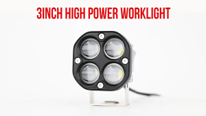 Mini Driving Light Yellow/White LED Work Light ATV Lamps Auxilliary Light IP67 Waterproof Off Road Motorbike Spotlight