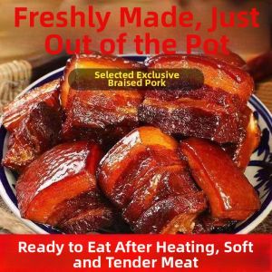 Large Bowl Red Braised Pork Heat and Serve