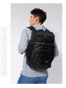 Large Capacity Outdoor Summer Insulated Waterproof Leakproof Picnic Preservation Backpack Double Shoulder Ice Pack Cooler Bag