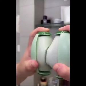1pc Time-Saver Reusable Washable Lint Roller Strong Adhesive Hair Sticking Machine for Clothes Pets & Furniture Cleaning
