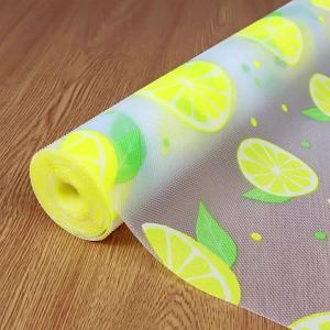 4PCS PEVA Refrigerator Pad Waterproof Anti-oil Can Be Cut Washed Kitchen Placemat Drawer Shoe Cabinet Shelves Fridge Pad〔CC11〕