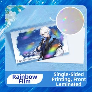 Iridescent Pearlized HD Print Customized Postcards 7 Colors