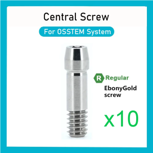 JNSUR Prefabricated Angled Abutment Compatible with OSSTEM System Single Unit Restoration Implant Analog with Protective Cap