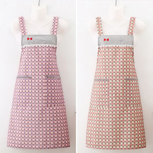 SVORIAHI | Sleeveless Apron Thin Cooking Workwear For Women Kitchen Home Use Summer Specialized Cooking Waistcoat Fashionable Utility