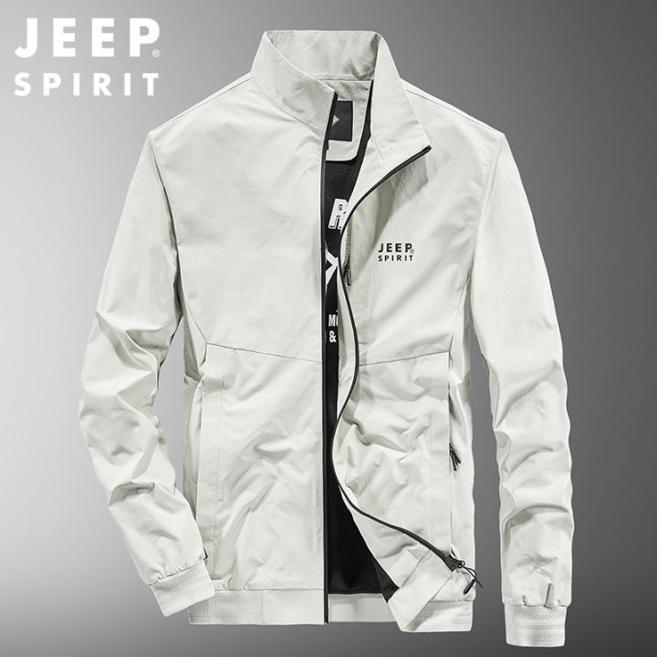 JEEP SPIRIT Men's Jacket New Style Jacket Men's Outdoor Casual Sports ...