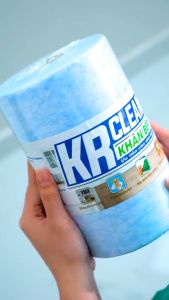 [Combo 2] Cuộn Khăn giấy lau bếp xanh KRCLEAN 200 tờ 20x20cm thấm hút tốt lau chén bát lau bề mặt căn bếp
