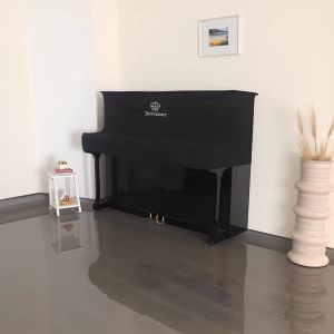 Waterproof Suede Piano Cover Dustproof Seat Cover Semi-cover Luxury European Style Technology Cloth Cat Scratch Proof