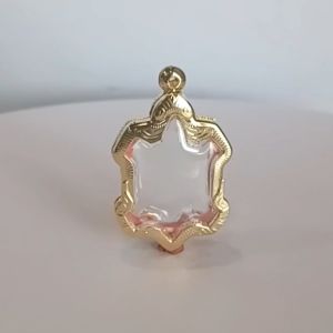 ช้างกระบี่กรอบพระเบอร์เต่า 2 (ขนาพระ1.9x3.6ซม) กรอบพระเต่า เหรียญเต่า กรอบทองไมครอน กรอบพระสำเร็