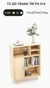 FREESHIP HCM - Kệ Tủ Gỗ Trang Trí Tatana PK014 - có thiết kế theo yêu cầu khách hàng