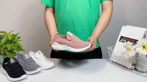 (with free gift)Women Sport Running Shoes Ladies Air Mesh Breathable Walking Womens Sneakers Comfortable White Zapatillas Fashion Casual Sneaker