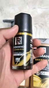 Lăn Khử Mùi Romano Grandiose 50ml – Thơm Đỉnh Khô Thoáng Tức Thì Nam Tính Chuẩn Quý Ông