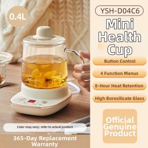 「China Plug」Bear | Multi-Function Glass Electric Tea Pot for One Person