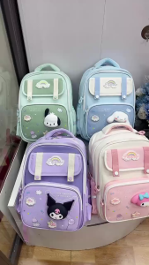 Balo Học Sinh Chống Gù VIP Charm Nổi Cấp 1 Cấp 2 Dễ Thương Dành Cho Bé Gái Chống Nước Chống Trầy