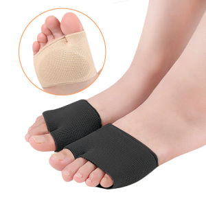 1 Pair Forefoot Pad Gel Sleeve Foot Painful Metatarsal Head Support Feet Care Cushion Metatarsal Pads Half Toe Bunion Sleeve Sole Forefoot Gel Pads Cushion Foot Pain Relief Protect