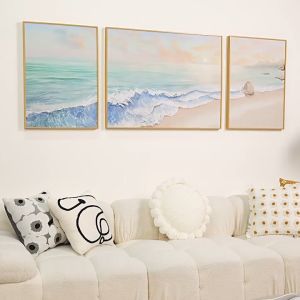 Advanced aluminum frame 3 Pcs Set Living Room Bedroom Home Decor Painting Wall Decoration Decorative