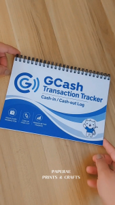 GCash Transaction Tracker | A5 Size | 120pages | Paperae