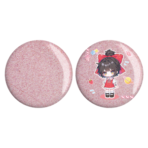 Custom Double Flash Pin Badges for Anime