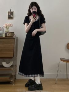 RELNLEX | Đầm Dài Phong Cách Mature Thon Gọn Elegance