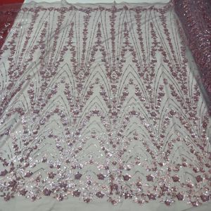 PROMO/DISKON:BAHAN KAIN TILLE/KEBAYA FULL PAYET ACCESSORIES/SEQIUN KEBAYA PENGANTIN MOTIF ELISHAB TERBARU. DEKRIPSI ADA DI BAWAH👇