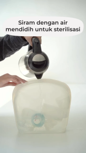 Sillyco - SillyBIG Gentle Giant 3500ml - 100% Platinum Food Grade Silicone Bag Leakproof BPA Free