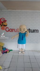 kostum maskot badut dewasa ipin setelan costume lucu