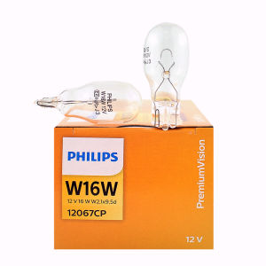 Philips | Philips 12V W16W W21x95d Vision Original Car Reverse Bulb Brake Lamp Standard Signals Rear Light 12067CP Wholesale