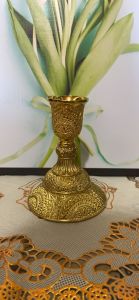 Medium Size Gold And Silver Single Head Candlestick Home Decorations Photography Props Nordic Style Creative Display Piece