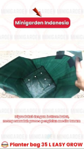 Planterbag 35 Liter kantong Pot polybag semai benih bibit Tanaman bunga sayuran buah planter bag