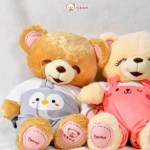 Boneka Beruang Jumpsuit 25 STD BONEY BONITA With Baju Pinguin Rabbit Lucu By ISTANA BONEKA