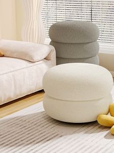 【24 Hours Shipped】Cream Entryway Shoe Bench Kids and Adults Durable Stool Stylish Home Decor Furniture Space-Saving Organizer