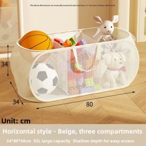 Large Capacity Toy Storage Basket