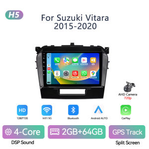 Android 13 Car Stereo Radio For Suzuki Vitara 2015-2020 GPS Navigation Wireless Carplay Android Auto Multimedia Player Head Unit
