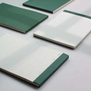 B5a5 Lưới Notebook Chấm Trống Dòng Notebook Có Thể Rách Sao Chép Viết Tâm Bản Đồ Giấy Đồng Xanh Lá Lật Dọc Đơn Giản Phong Cách Dành Cho Học Sinh Đại Học