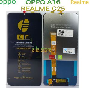 ORIGINAL LIFE FUTURE LCD TOUCHSCREEN OPPO A16 / REALME C25 FULL SET