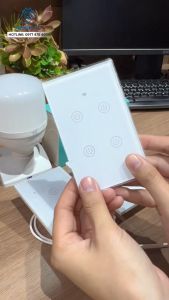 Công Tắc Thông Minh Cảm Ứng Wifi Tuya Smart life 234 Nút 1000W I BH 1 năm I Hỏa tốc HCM