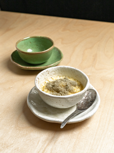 Scandinavian Ceramic For Home Tableware 4.5 Inch round Bowl Creative Asymmetrical Kiln Baked Pottery Clay Small Bowl Restaurant Rice Bowl