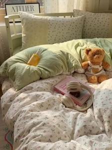 SHAYA | Bộ Chăn Ga Gauze Đôi Mềm Mại và Thoáng Mát