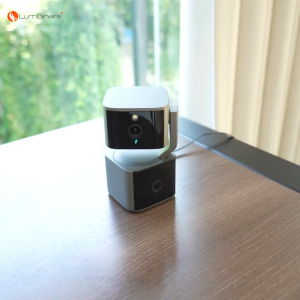Lumbinaire Dual Camera กล้องวงจรปิด360° มุมกว้าง พร้อมลำโพงเสียงชัด ภาพคมชัด Full HD ควบคุมผ่านแอปมือถือ ใช้งานง่ายสุดๆ!
