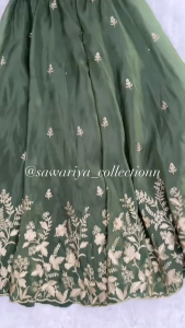 [PRE-ORDER] Ready Made Pure Cinon Silk With Heavy Embroidery Sequence Suit (10-15days delivery)